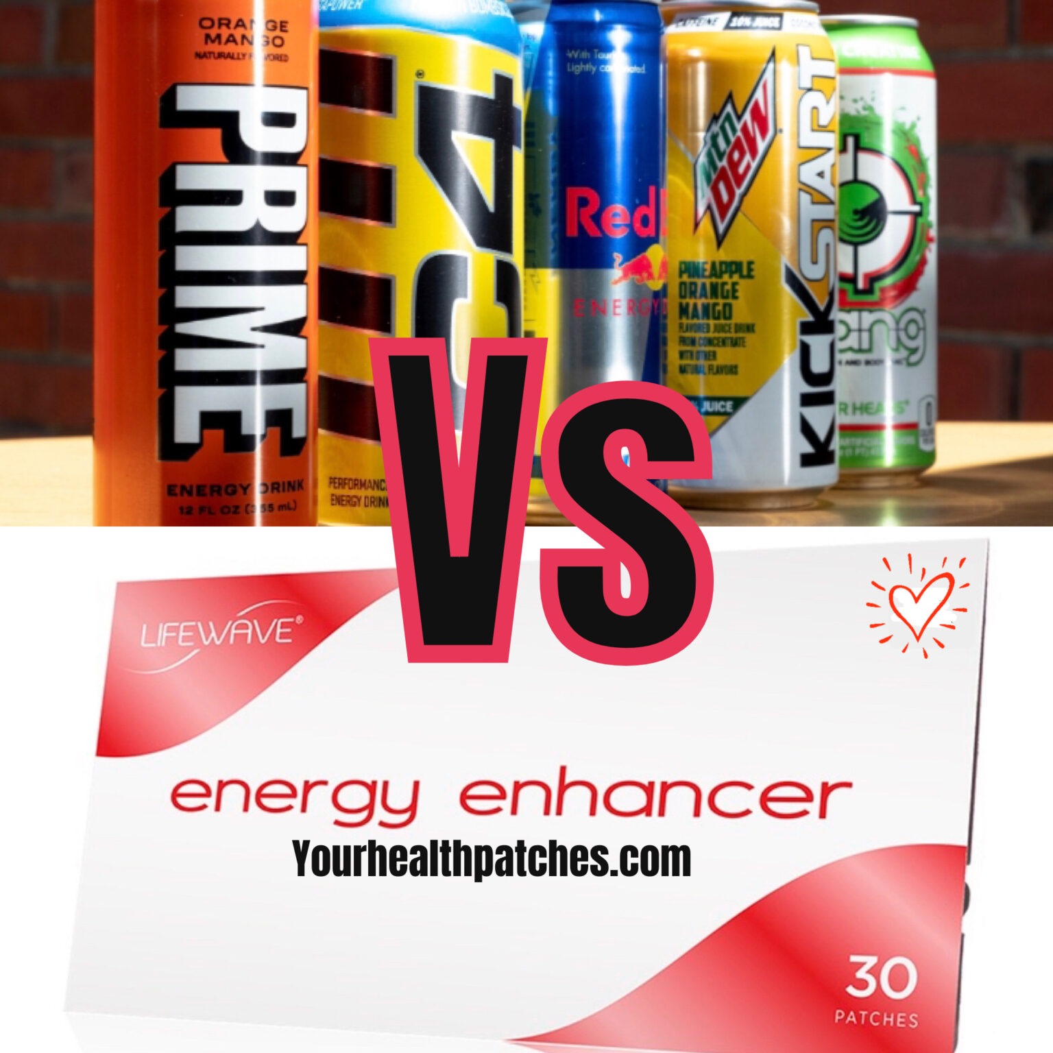 Lifewave Energy Enhancer Patch vs Energy Drinks Your Health Patches